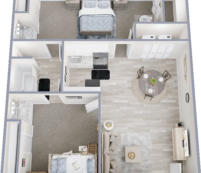 The Grande Oak Floorplan Diagram