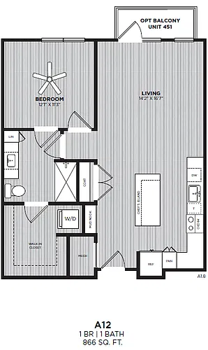 Floor plan A12