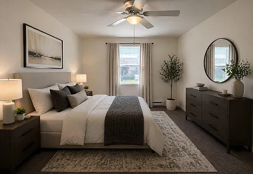 Floor plan Coventry 2 Bedroom Upper