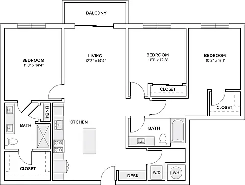 Floor plan C01