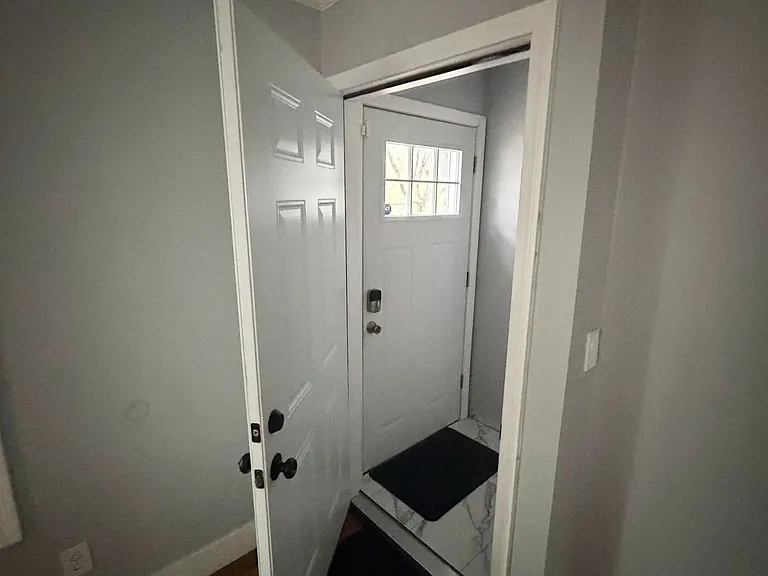 Front entrance inside apartment