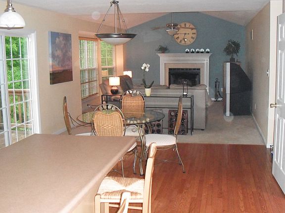 Main Floor Kitchen, Informal Dining Room and Living Room