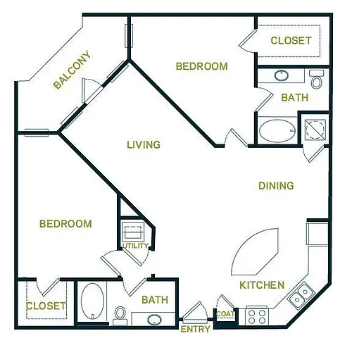 Floor plan B3R