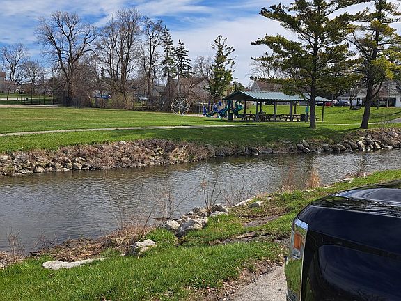 River and park