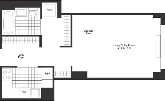 2nd image of 535 W 23rd St APT N6h