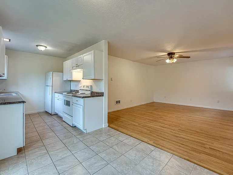 Kitchen & Living Room