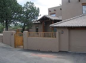 Outside