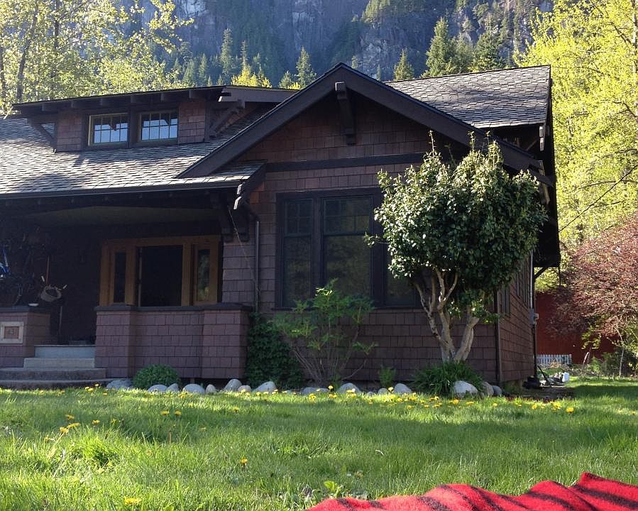 Front of house in June