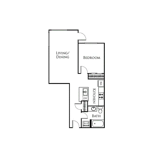 Floor plan A4- Income Restricted