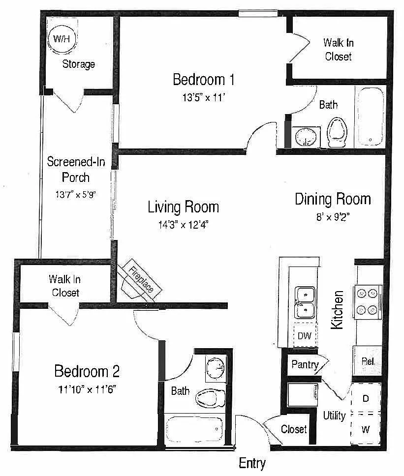 Floor plan Phlox