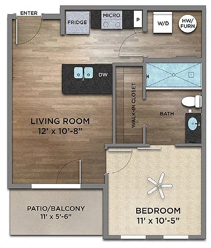 Floor plan Paris