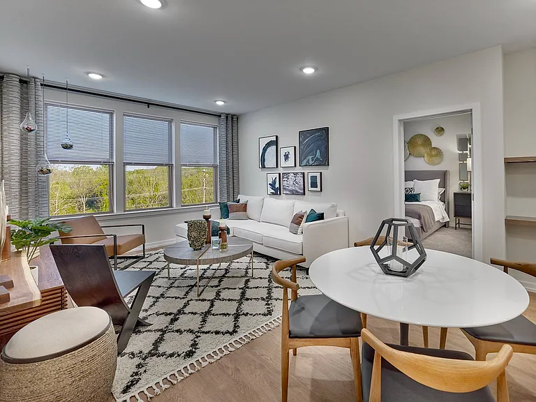 Apartment Living and Dining