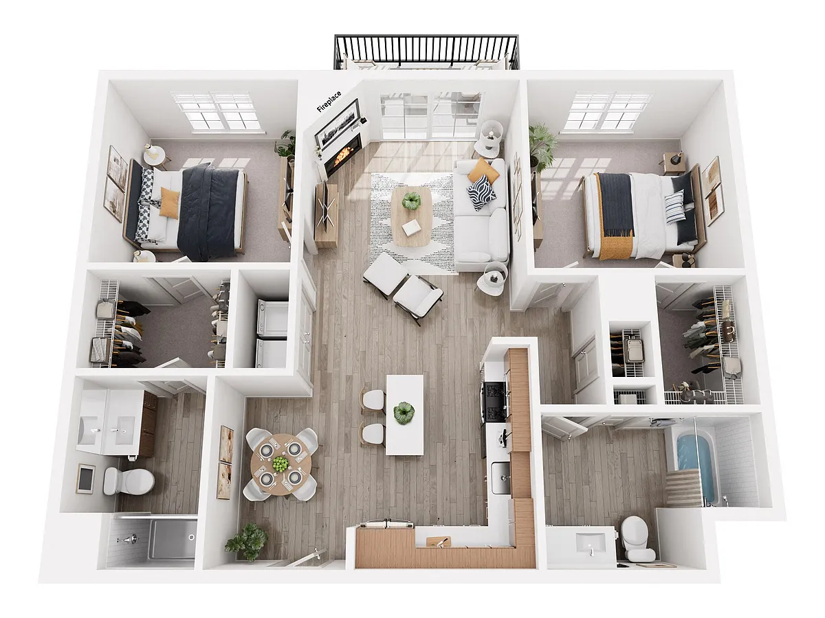 Floor plan B02