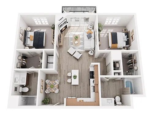 Floor plan B02