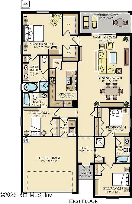 4 bed, 3.0 bath, 2028 sqft, $2,750 — Photo 2