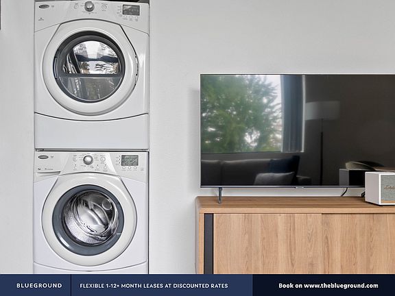 Washer/Dryer in apartment