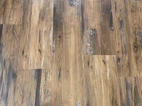 Luxury vinyl plank flooring