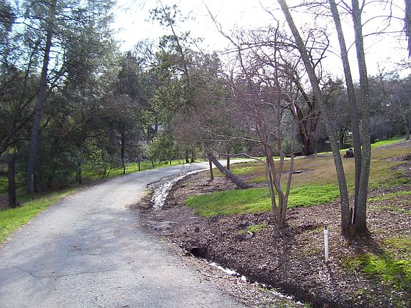Driveway up to Home