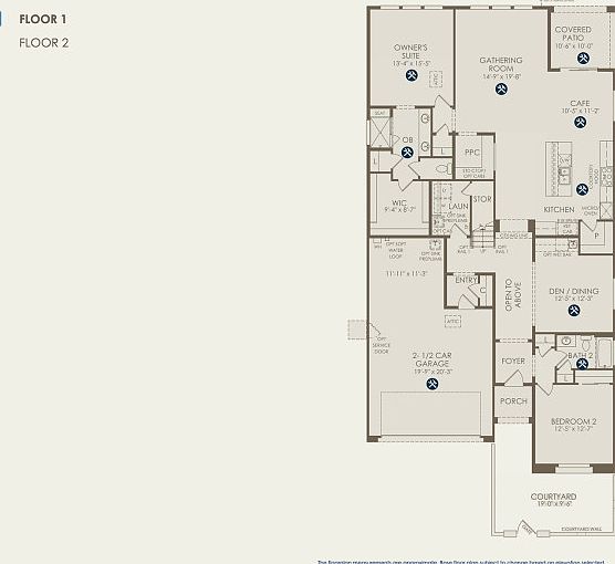 Carissa Floor Plan, Quick Move-in Home, Floor 1