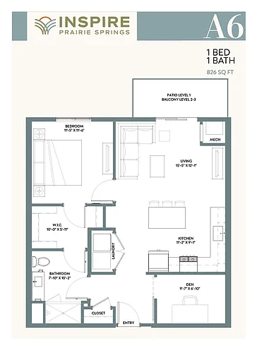 Floor plan A6