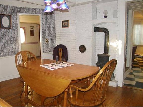Spacious dining room