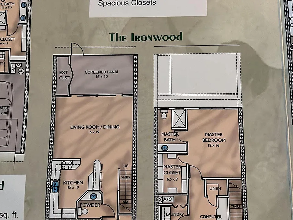 Floor Plan for Unit 1603-2