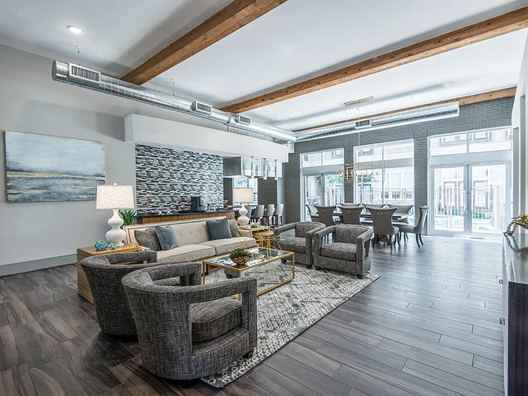 Resident lounge with ample seating