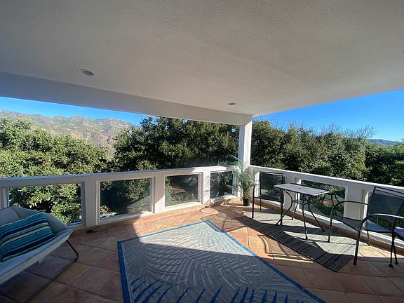 Large, private deck with expansive views