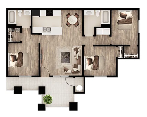 Floor plan Sequoia
