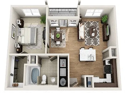 Floor plan Palm Quinn