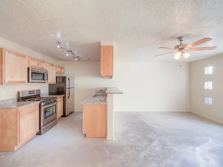 Kitchen & Living Room
