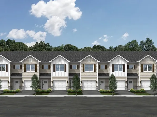 Cypress Townhome Interior Unit Plan, Haynes Park Townhomes