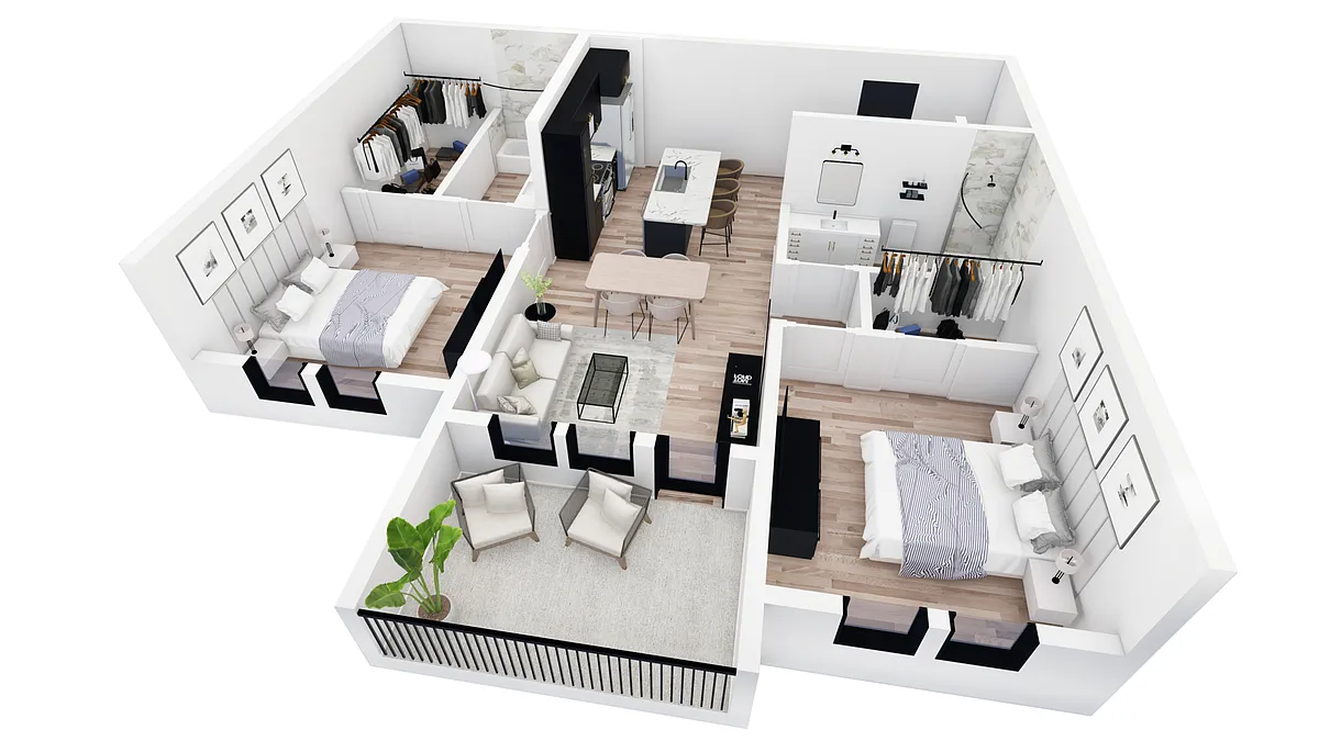 Floor plan B2