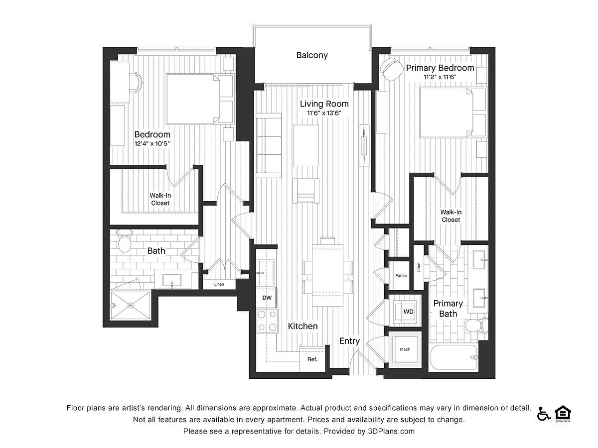Floor plan 2K