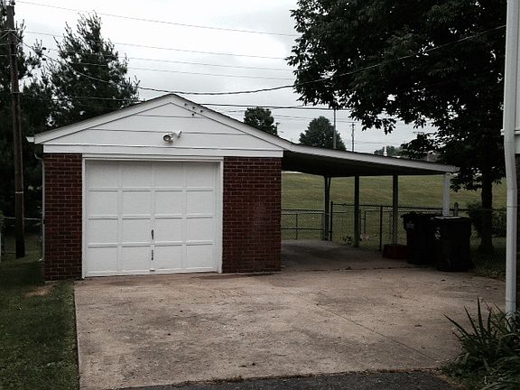 carport and garage for storage