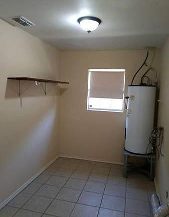Utility room for the washer and dryer