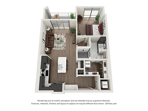 Floor plan A1.T