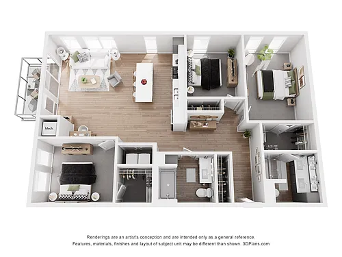 Floor plan D2