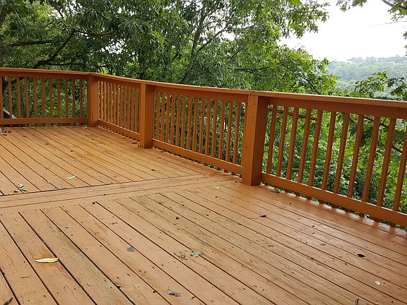 View from one of the 2 balconies