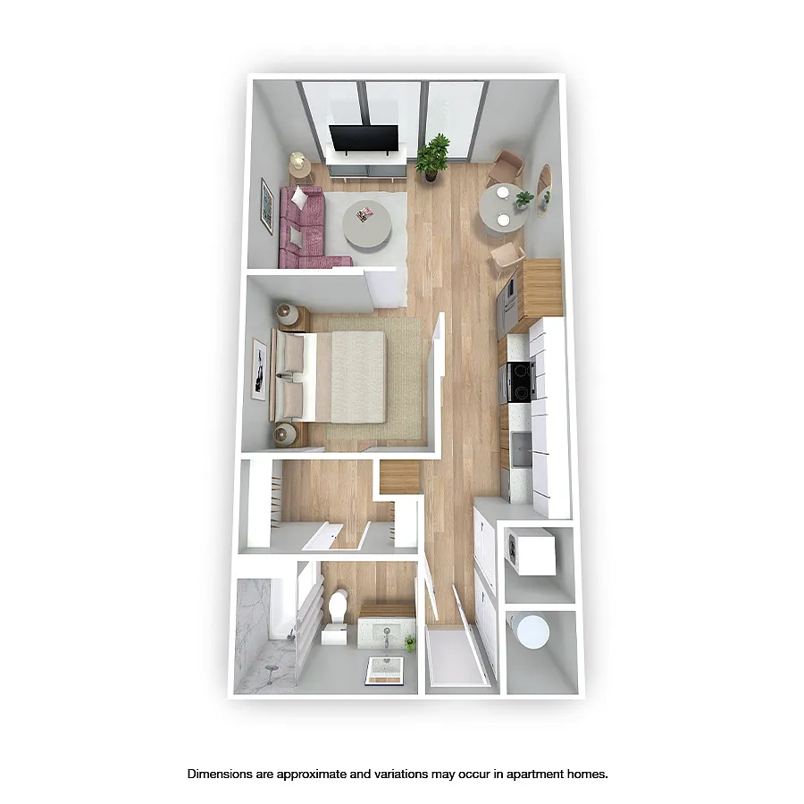 Floor plan Hollywood