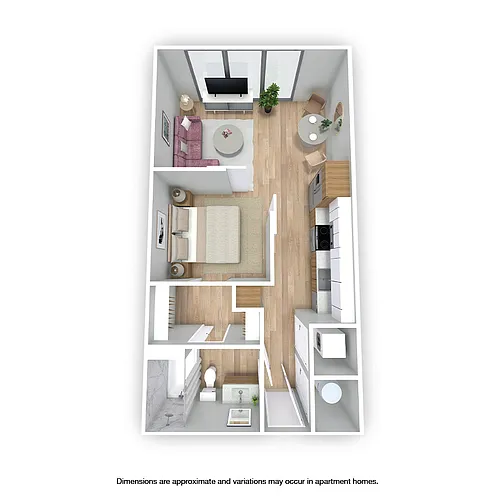 Floor plan Hollywood