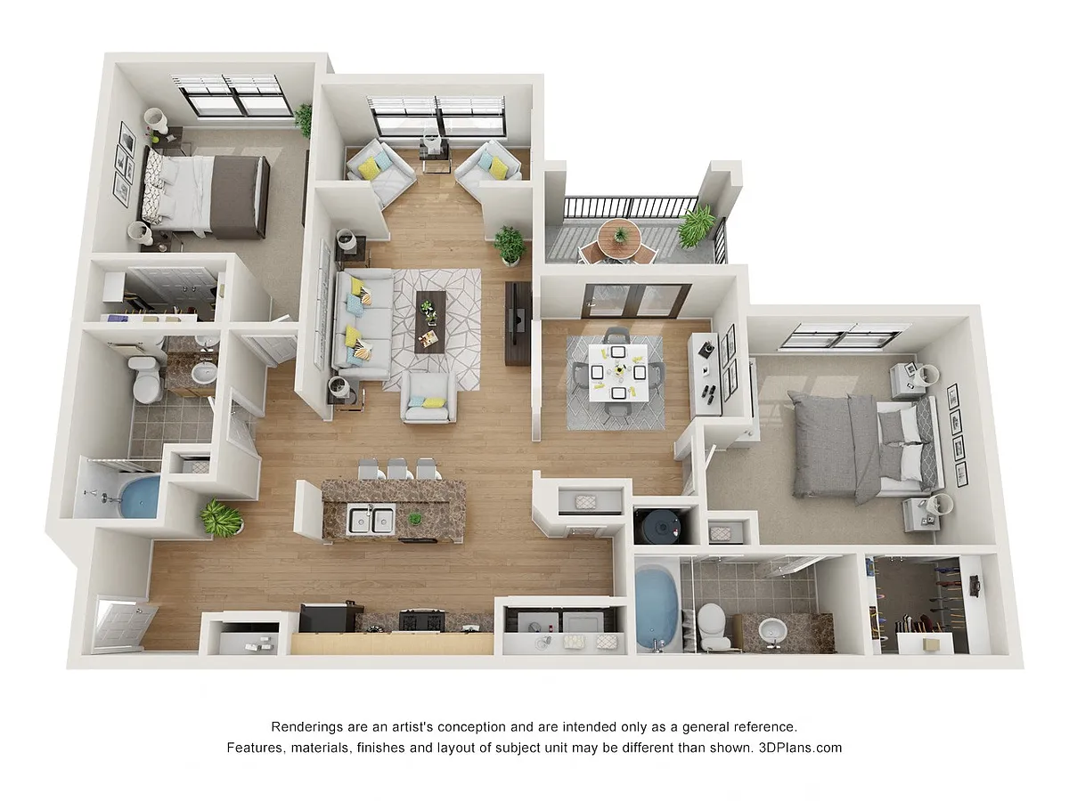 Floor plan The Serenity