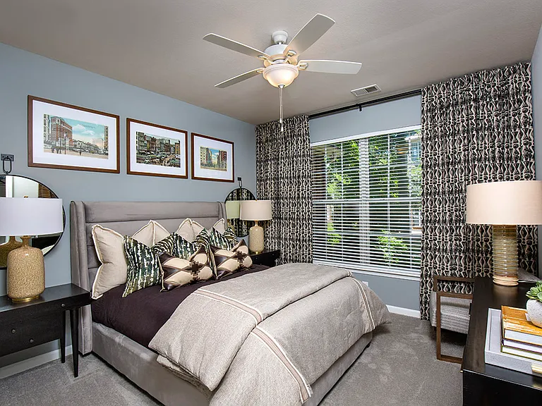 Secondary Bedroom with Large Window