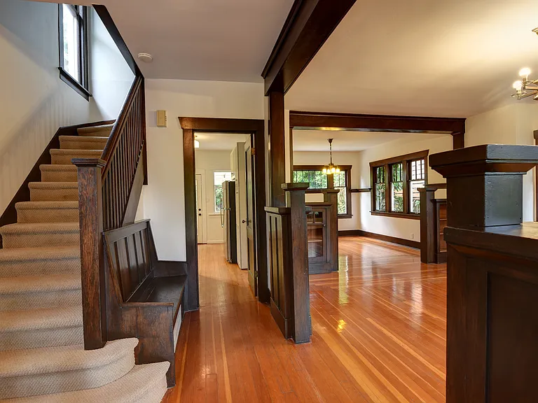 entry looking into living and dining