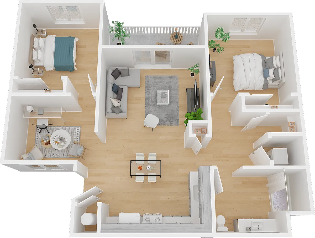 Floor plan 2X1