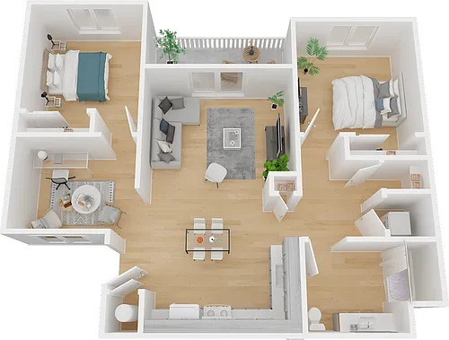 Floor plan 2X1