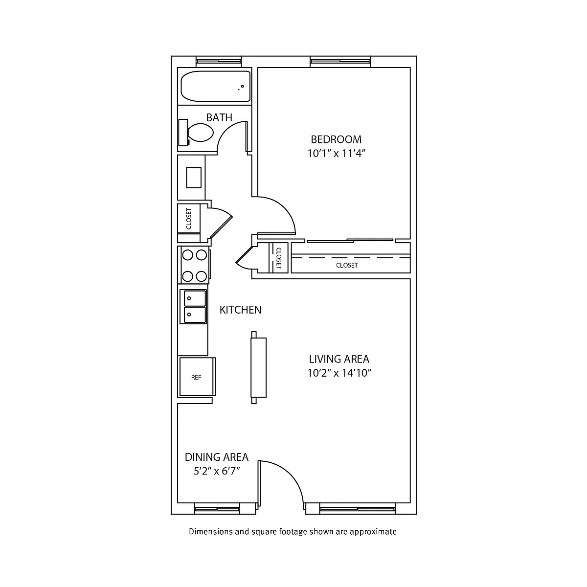 Floor plan Style B