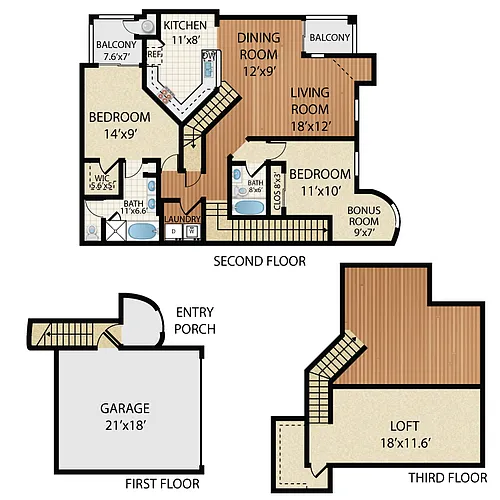 Floor plan Tribeca