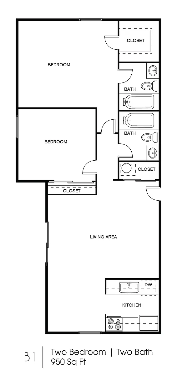 Floor plan B1