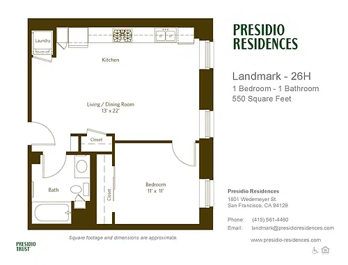 Floor plan Floorplan 26H